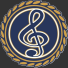 choir logo gray background